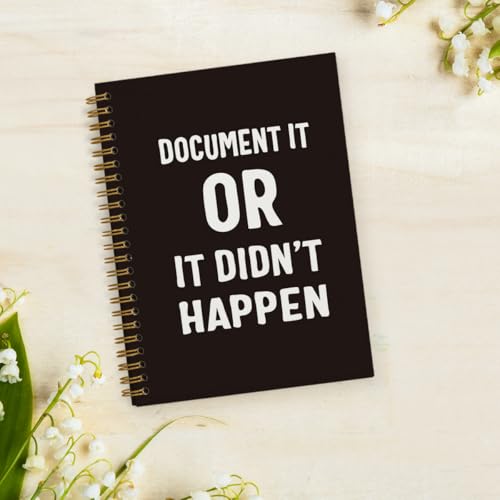 Carnet amusant pour le travail Document It bloc-notes spirale collègues - 3