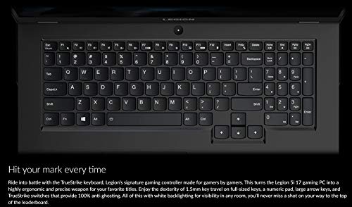 Image of Lenovo - Legion 5i - Gaming - 17.3 inch FHD 144Hz - Intel Core i7-10750H - 16GB DDR4 RAM - 1TB SSD + 1TB HDD - NVIDIA GeForce RTX 2060 Graphics - Windows 10 Home - Phantom Black