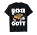 Tischfussball Tischkicker Tischfußball Gott T-Shirt