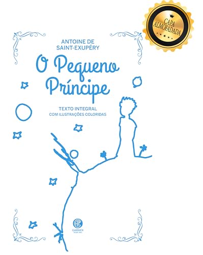 O Pequeno Príncipe - Edição de Luxo Almofadada (Azul)