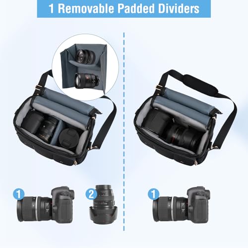 Bolso pequeño para cámara con protección y porta trípode miniatura 2