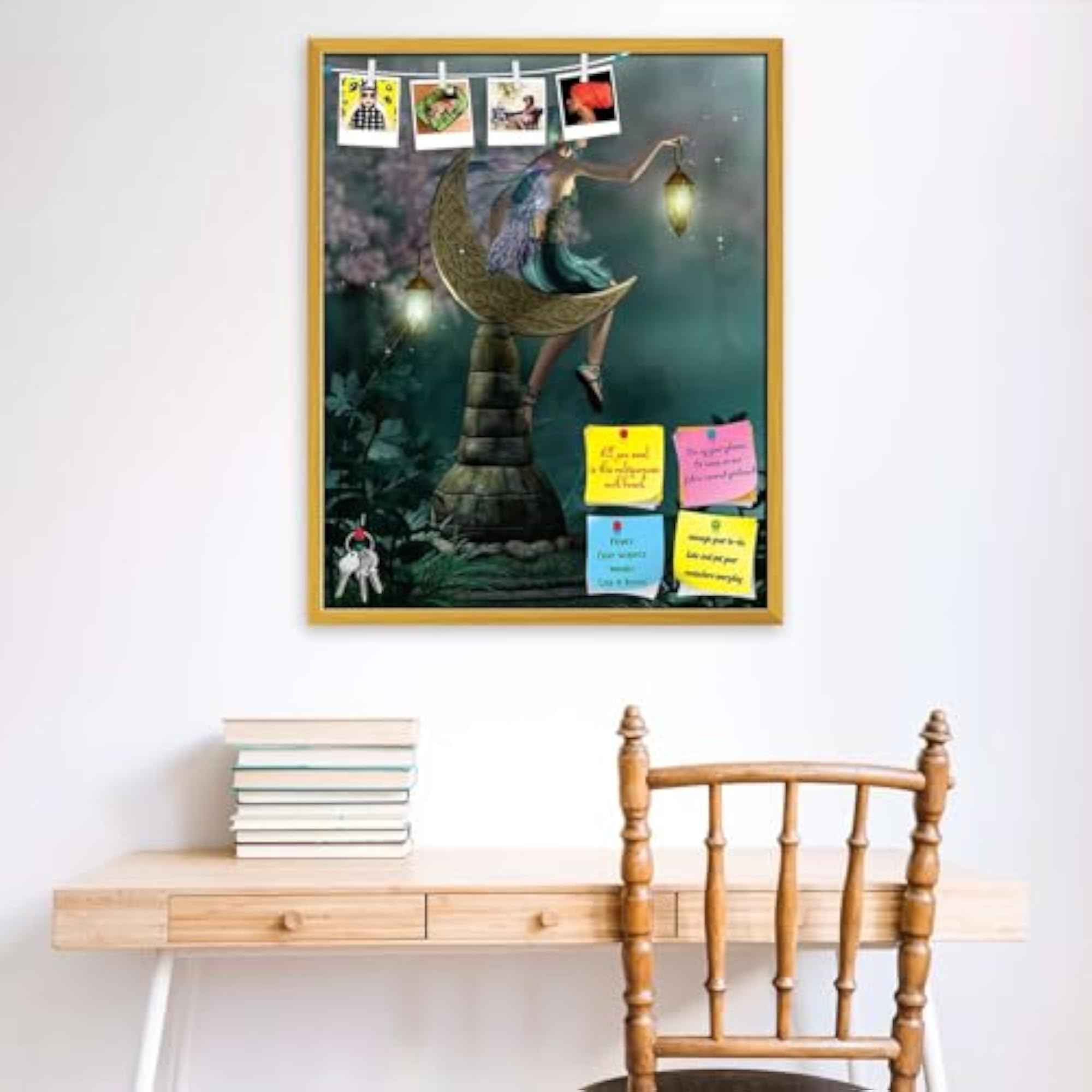 Little Pixie Lantern Bulletin Board with Push Pins