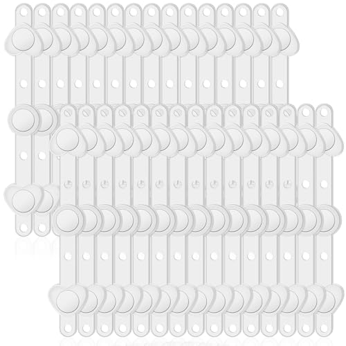 Waydress 30 Pairs Floral Boutonniere Magnets Small Corsage Fix Boutonniere Magnets Corsage Pins Brooches Flower Stick for Handmade Wedding Bride Groom Flower (Clear)