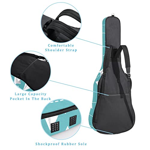 Housse de protection en éponge épaisse imperméable pour guitare acoustique électrique basse classique, Multicolore 05… - Les Beatles, Paul McCartney, John Lennon, RIngo Starr, George Harrison Housse de protection en éponge épaisse imperméable pour guitare acoustique électrique basse classique, Multicolore 05… – Image 4