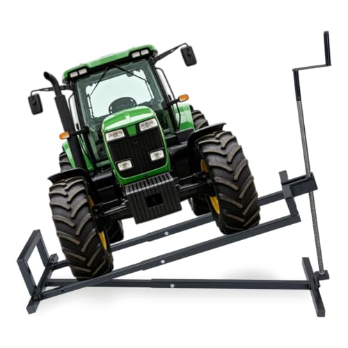Goplus Lawn Mower Lift, 880LBS Adjustable Height Riding...