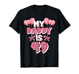 Photo Gallery my daddy is 49 anni 49° compleanno da uomo maglietta Photo Gallery my daddy is 49 anni 49° compleanno da uomo maglietta