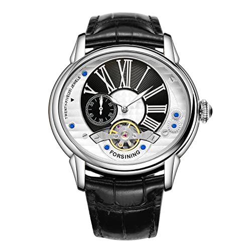 Image of FORSINING Classic Automatic Mechanical Men Wristwatch Military Army Sport Big Roman Number Top Brand Luxury Watch