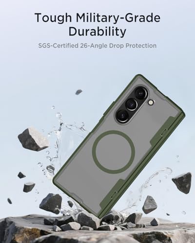 Coque Samsung Z Fold 6 protégeant la charnière et l'écran des chutes - 6