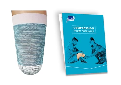 Image of Prosthetic Stump Shrinkers-Above Knee, 35cm, Compression, 20-30, Amputee Socks, Space Dyed, Taiwan Excellence 2XL