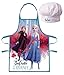 Palleon Frozen Die Eiskönigin - Set da cucina per bambini con grembiule e cappello da cuoco