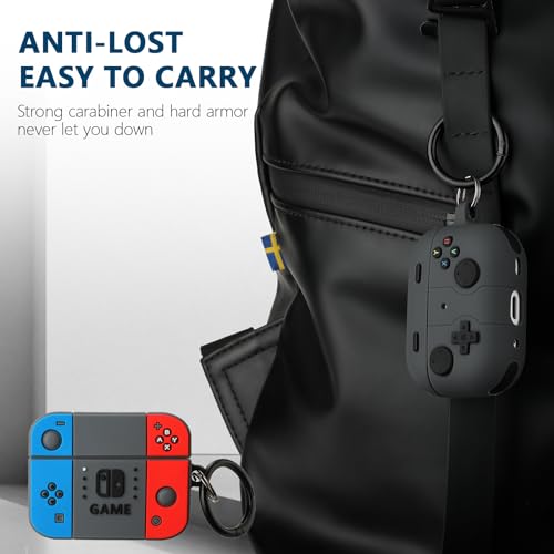 Image of [2Pack] Compatible Airpods Pro 3 Case(2025),Cute Gamepad Design Cases Soft Silicone Protective Cases for Apple AirPods Pro 3rd Generation Case,Airpod Pro 3 Cover with Keychain for Men /Boy