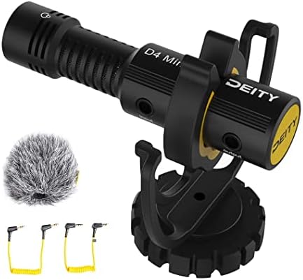 Deity V-Mic D4 Mini - Micrófono para Cámara con Montura de Choque...