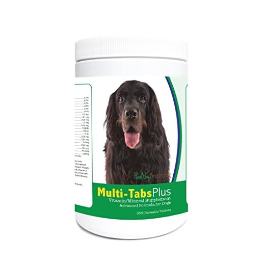 Healthy Breeds Gordon Setter Multi-Tabs Plus Chewable Tablets 365 Count