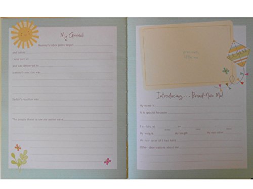 C.R. Gibson MB2-13525 Stepping Stones "Baby'S World" Baby'S First Memory Book thumb #2