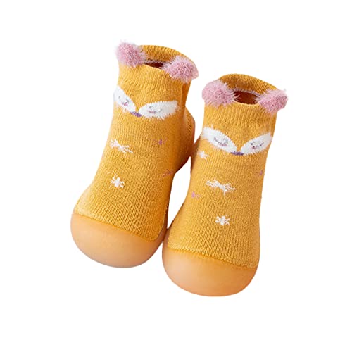 Infant Cute Cartoon Pattern Socks Shoes Toddler Warm Shoes The Floor Non Slip Prewalker Shoes Baby Boy Casual Shoes