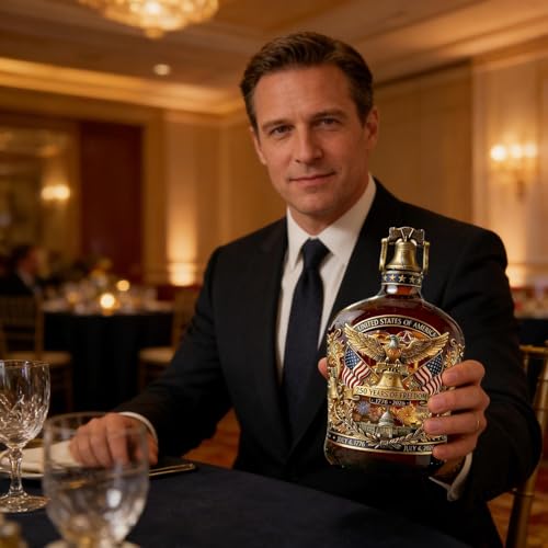Bouteille à whisky 350 ml pour préserver vos alcools avec élégance