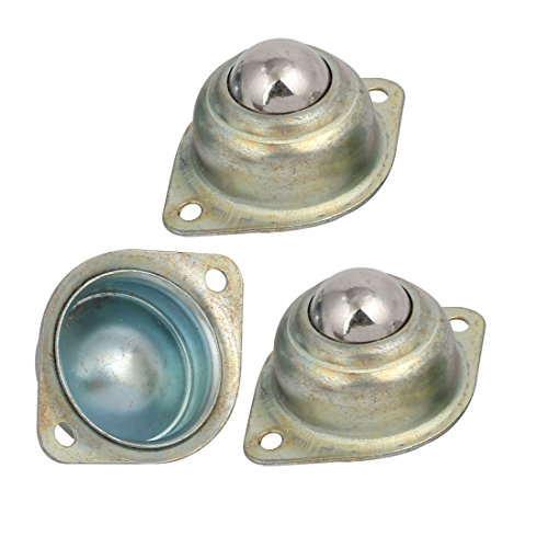 Aexit 3Pcs 23mm Dia Flange Mounted Conveyor Roller Ball Bearing Transfer Units (165e19b98b63e4b4c1284d74efd58bc4)