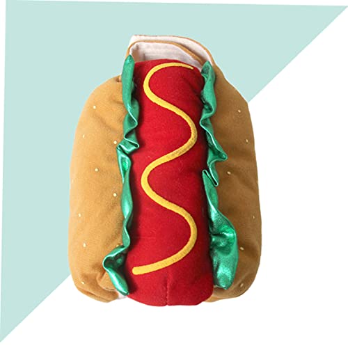 Disfraz Hot Dog para Perros y Gatos XXS miniatura 3