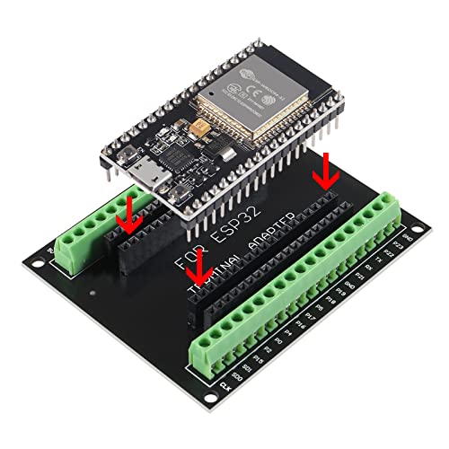 image for AITRIP 3PCS ESP32 Breakout Board GPIO 1 into 2 Compatible with 38 Pins