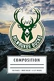  Nextyear Weekly Planner Composition: Milwaukee Bucks Notebook American Basketball Notebook - Christmas, Thankgiving Gift Ideas #19