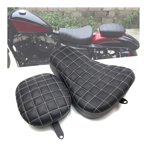 Asiento trasero de pasajero para Sportster 48 y 72 acabado premium 2