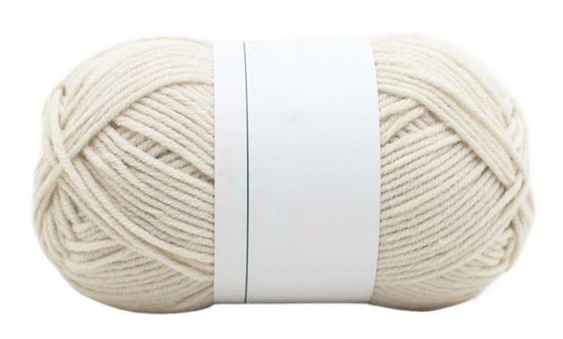 Fil de coton pour crocheter lot de 5 rouleaux de fil artisanal mélangé 4 plis de 50g