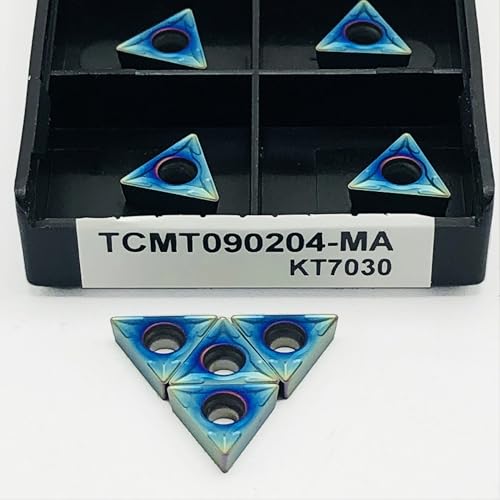 10 piezas insertos de carburo TCMT090204-MA KT7030 miniatura 2
