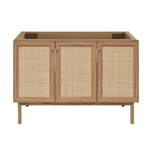 Image of Classe 48 inch Bathroom Vanity in Oak-Cabinet Only Bath Sink Cabinet Sink Included