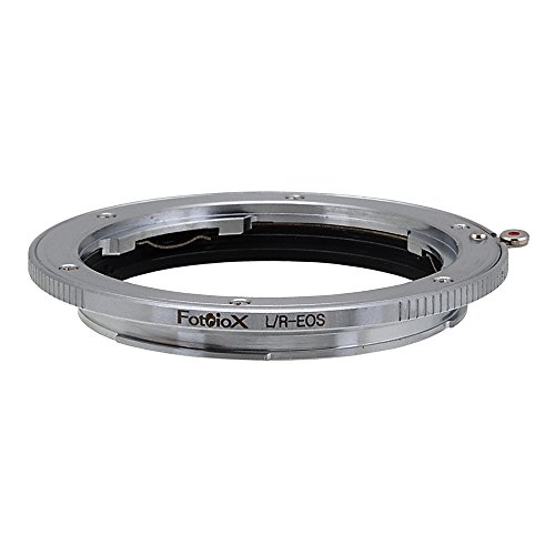 Adaptador de montura de lente para lentes Leica R (LR) a sistema de cámaras Canon EOS (EF, EF-S), como la 7D, 60D y 5D Mark III miniatura 1