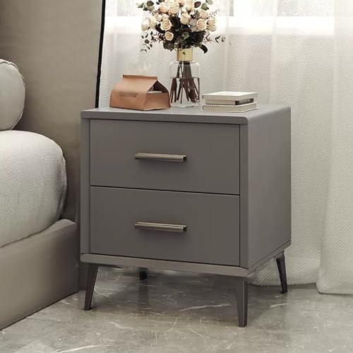 Table de chevet rustique grand rangement table d'appoint métal