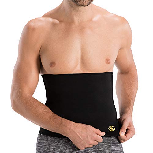 HOT SHAPERS Hot Belt for Men – Abs Stimulator Workout Sweat Band