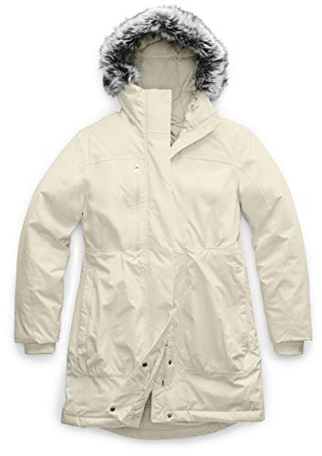 The North Face Women's Downtown Parka, Vintage White, Medium