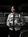thesupermade Streetwear Black Air Street American PU Faux Leather Jacket Y2k Crop Moto Biker Fashion Streetwear Coats (US, Alpha, Medium, Regular, Regular, White)