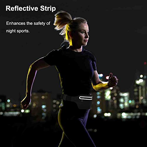 LAVUMO Sport Hüfttasche Lauftasche Handy Jogging Laufgürtel Damen Herren Bauchtasche Belt für iPhone 16 Pro Max Plus 15 14 13 Samsung S25 S24 Ultra Huawei Smartphone unter 7,0' Joggen Gürtel