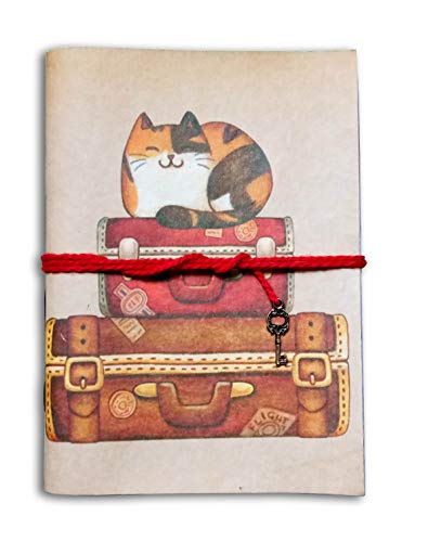 SPcreation Cat on The Box Handmade Handicraft Diary