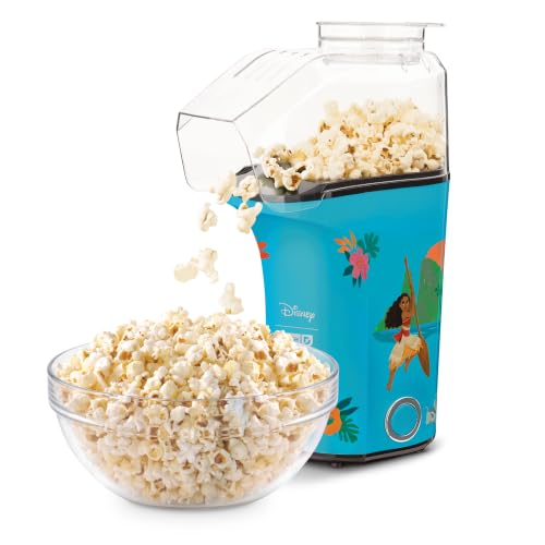 Image of Disney | Dash Moana Fresh Pop Popcorn Maker, 16-Cup Air Popper