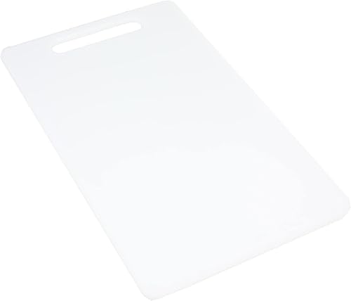 Chef Craft 21554 - Tabla de cortar (plástico, 17 x 11), color blanco