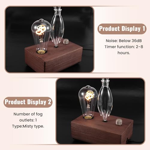 Diffuseur d'arôme vintage haute qualité avec lampe à filament - 8