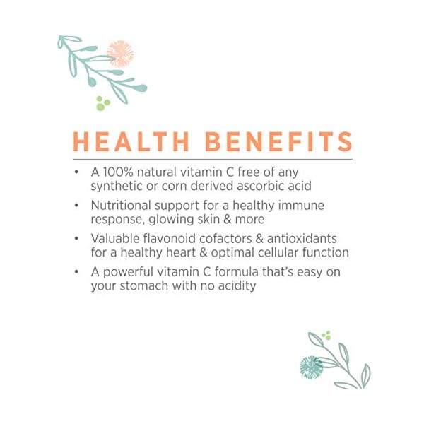 Pure-Synergy-Pure-Radiance-C-90-Capsules-Made-with-Organic-Ingredients-Non-GMO-Vegan-100-Natural-Vitamin-C-with-Organic-Camu-Camu-Extract PURE SYNERGY Pure Radiance C | Organic Vitamin C Capsules | 100% Natural, Whole Food, Non-GMO Supplement with Camu Camu Extract | for Immune and Collagen Support (90 Capsules)