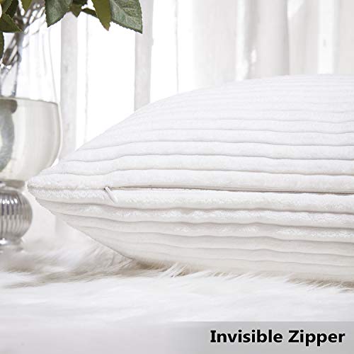 image for Home Brilliant Set of 2 Decorative Pillows for Couch Pillow Protectors