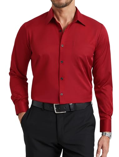 Occasioni d'Uso : Questa camicia elegante da uomo è perfetta per l’ufficio, i matrimoni, il lavoro, eventi formali, feste, viaggi, appuntamenti o l’uso quotidiano. È anche un’ottima idea regalo per familiari, amici, marito o fidanzato.