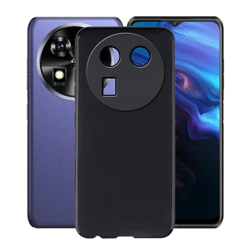 Coque Oukitel C37 ultra mince en silicone noir idéale pour le bureau et sorties