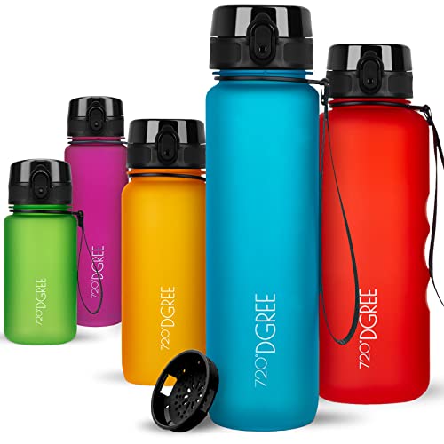 720°DGREE Trinkflasche 1l Sport “uberBottle“ softTouch +Sieb...