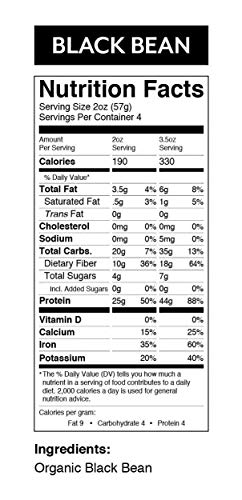 The Only Bean - Organic Soy And Black Bean Spaghetti Pasta - High Protein, Keto Friendly, Gluten-Free, Vegan, Non-Gmo, Kosher, Low Carb, Plant-Based Bean Noodles - 8 Oz (Variety Pack) (2 Pack) #TOP1