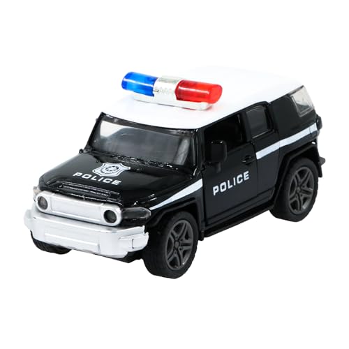 Image of GENIE'S TOY BUS 1:32 Scale Pullback Die Cast Police Jeep I Premium Alloy Metal Diecast Police Jeep I Diecast Metal Pullback Police Jeep for 3+ Year Kids