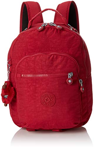 Kipling CLAS Seoul Mochila Escolar  34 cm  10 litros  Rojo  Radiant Red