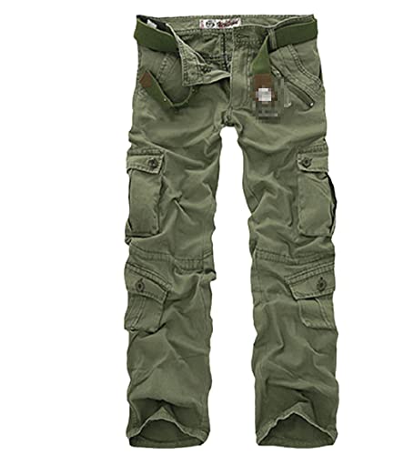 Pantalon cargo pour homme idéal pour la randonnée et les sorties en forêt