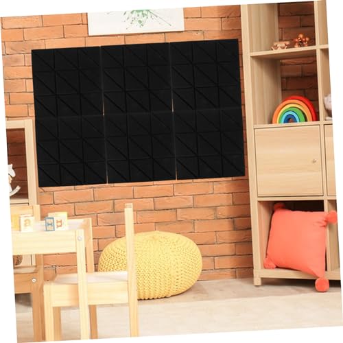 4pcs Paneles Acústicos Aislantes de Sonido Autoadhesivos Almohadillas Ignífugas para Reducción de Ruido para Estudios, Salas de Cine en Casa, Oficinas y Más miniatura 5