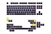 Produktbild DROP + MiTo MT3 Cyber Custom Keycap Set, ABS Hi-Profile Keycaps, Doubleshot Legends, MX Style Covers HHKB, 60%, 65% und TKL Keyboards (Base Kit)
