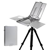 MEEDEN Plein Air Easel for Painting: Adjustable Aluminum Alloy Sketchbox Easel, Collapsible Portable Tripod for Artists, Travel Art Easel Desktop Table Easel Stand